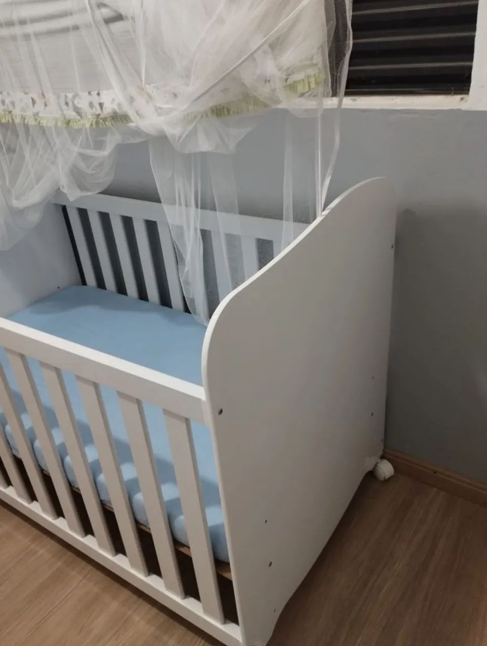 Berço branco em MDF - Foto 4