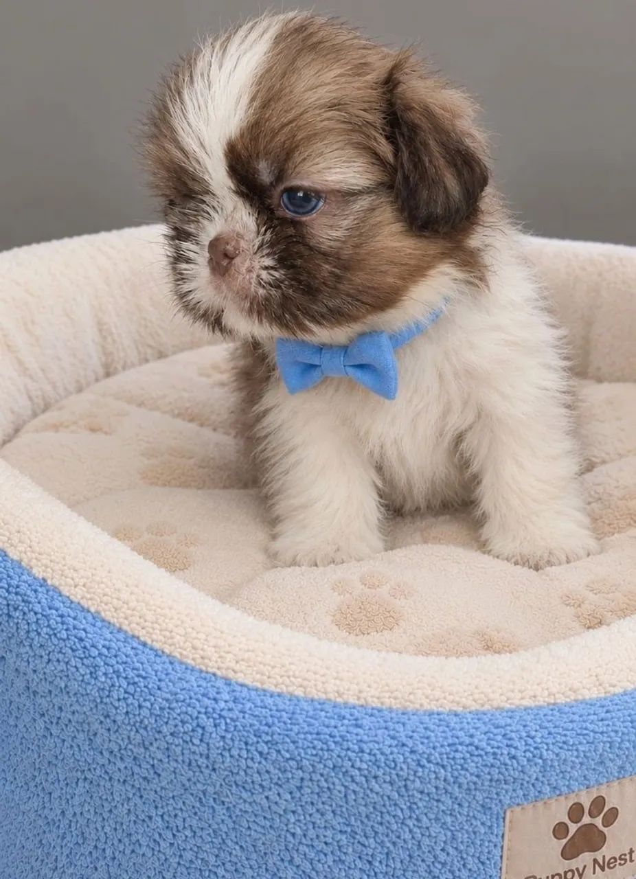 Bebês shihtzu disponíveis 