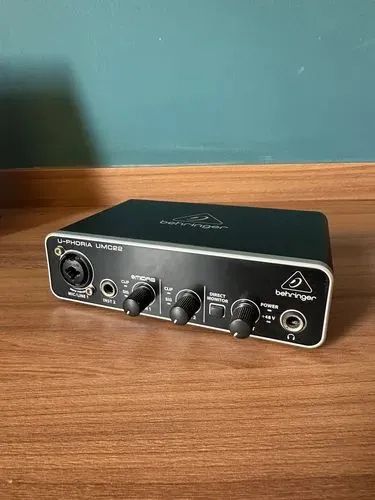Interface de audio behringer 