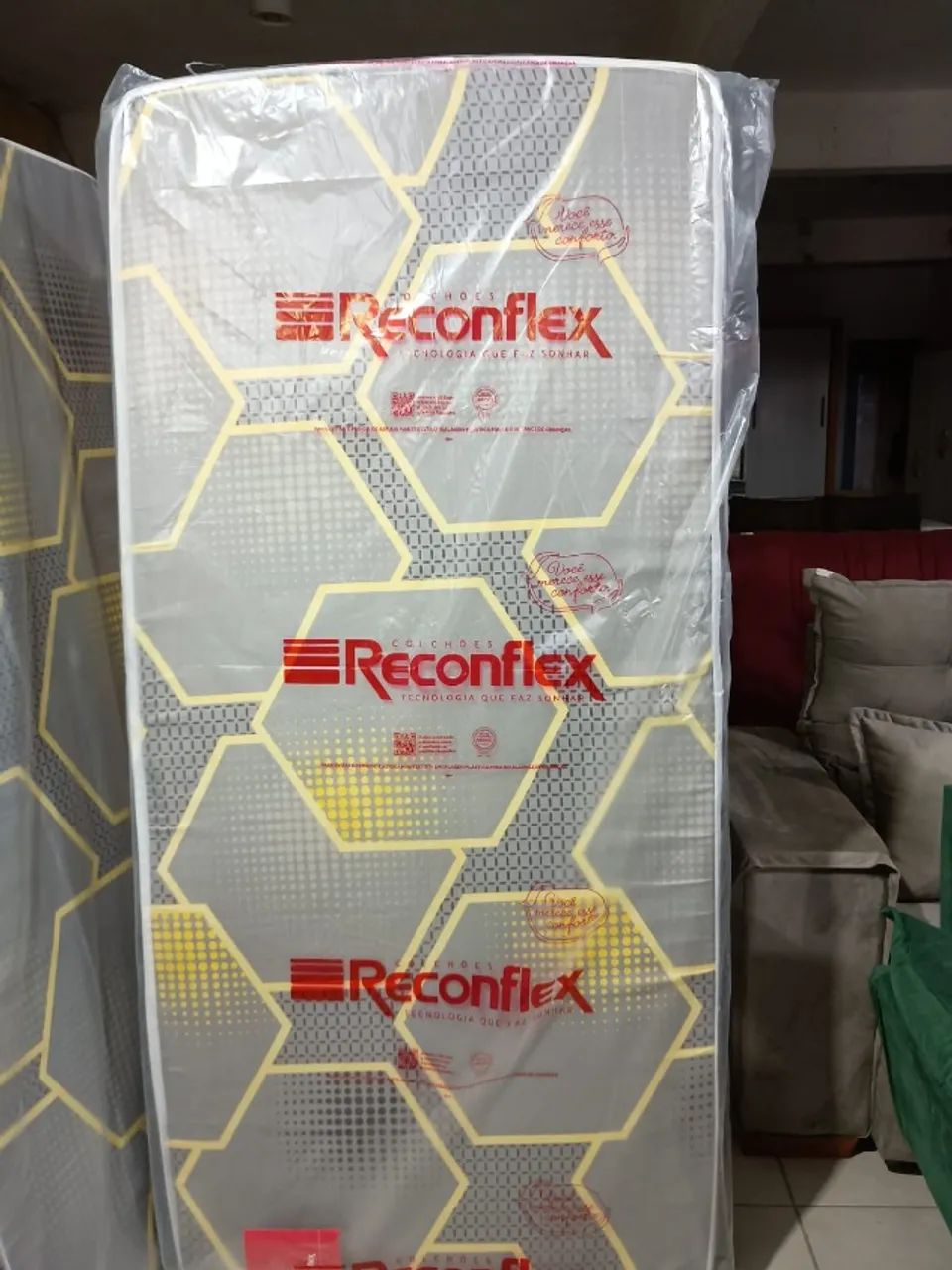 Colchão solteirão Espuma D20 Max saúde selado