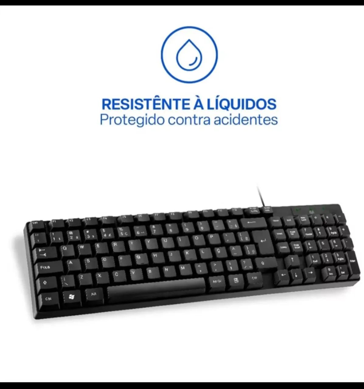 Teclado usb Multilaser TF600  - Foto 4