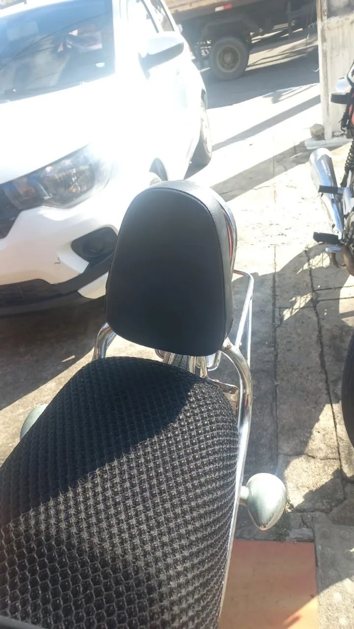 Suzuki Intruder 125 2009 - Azul | Revisão Total + Suspensão Nova + Sissy Bar - Foto 4