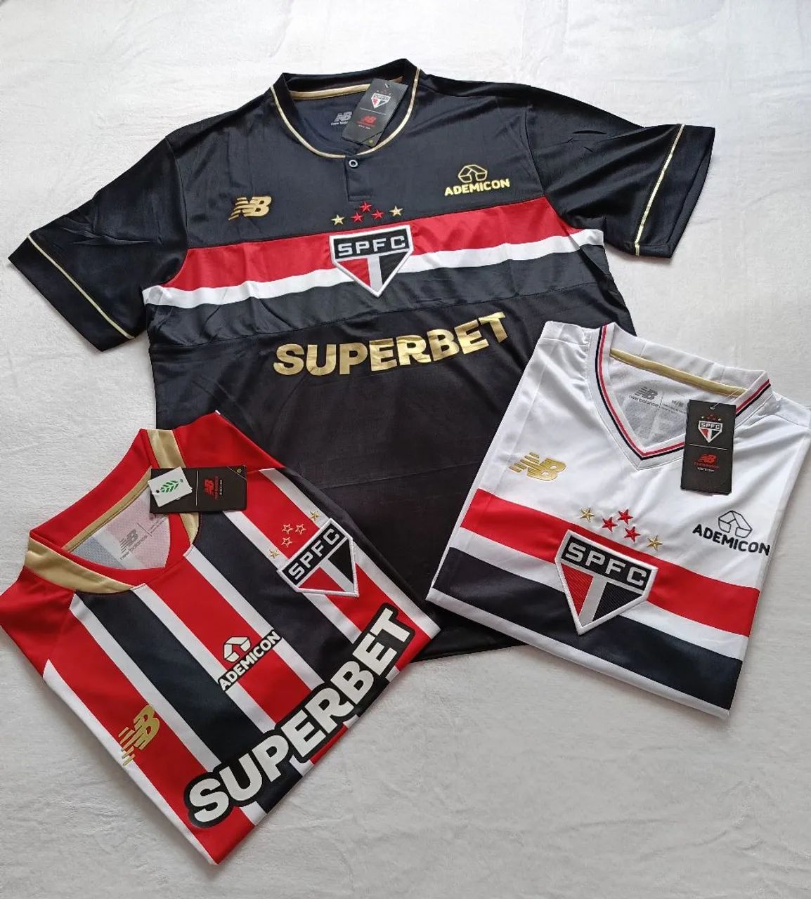 Camisas do SPFC versão torcedor 25/26
