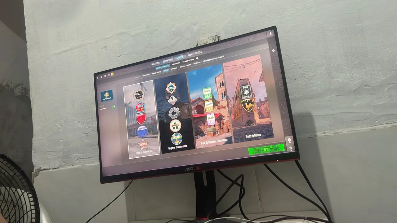 Munitor gamer 27 polegadas