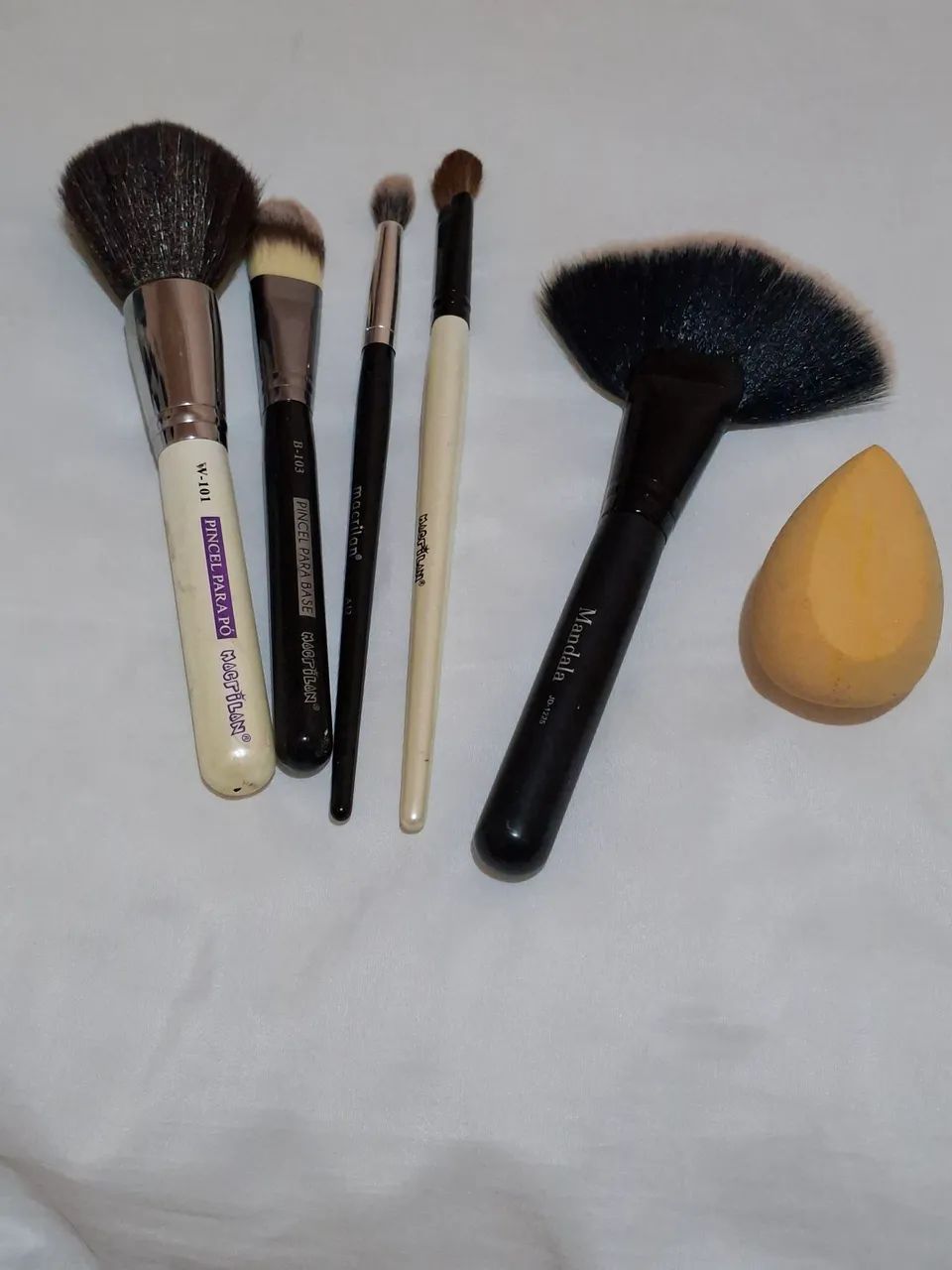 Pincéis para maquiagem + tiara - Foto 2