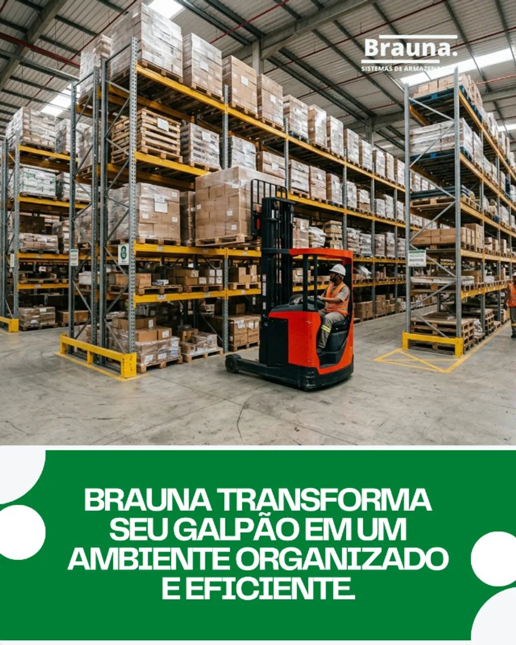 Porta-paletes com Qualidade Brauna