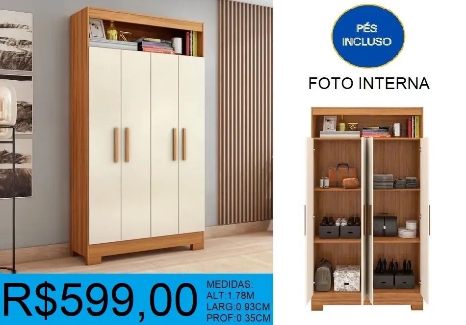 Guarda roupa de alta linha- compre hoje e receba amanhã!!