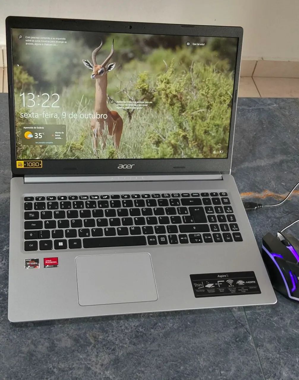 NOTEBOOK ACER ASPIRE 5 ? SEMINOVO, EXCELENTE ESTADO! - Foto 3