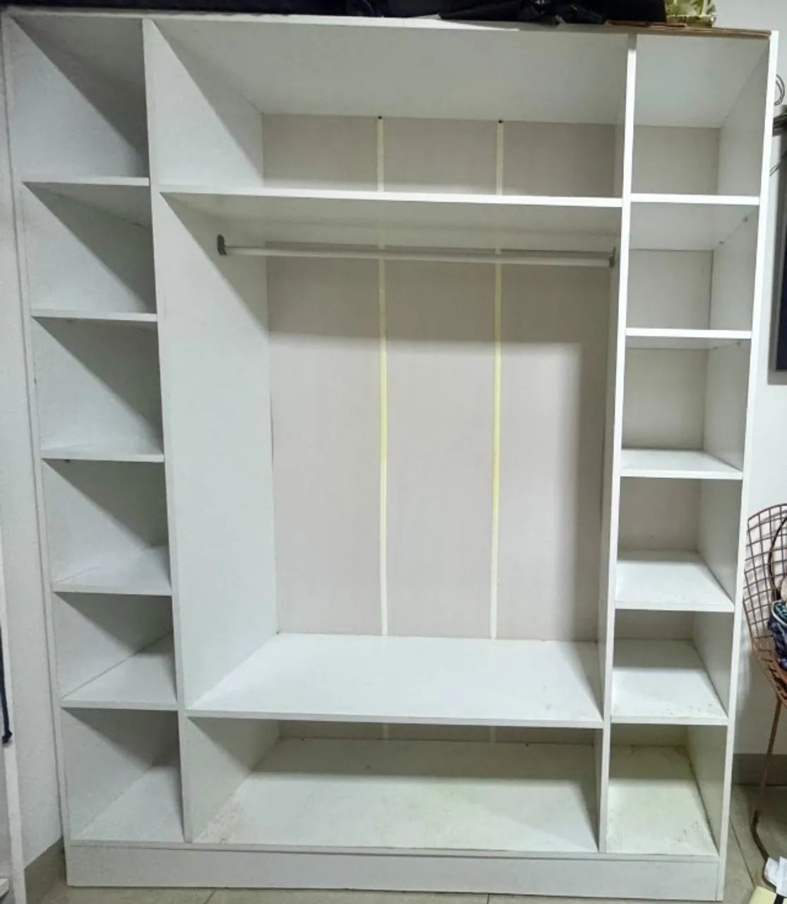 2 PEÇAS de Guarda roupa branco