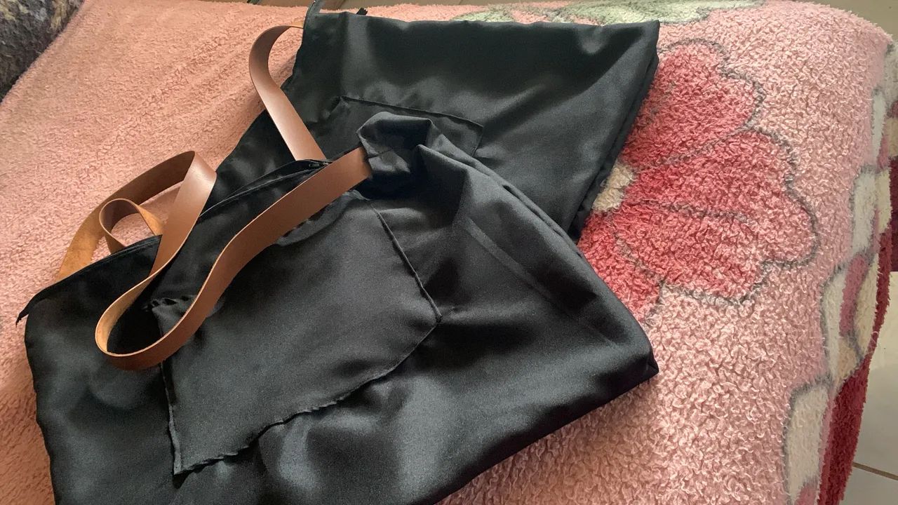 Bolsa grande , ótima p compras - Foto 4