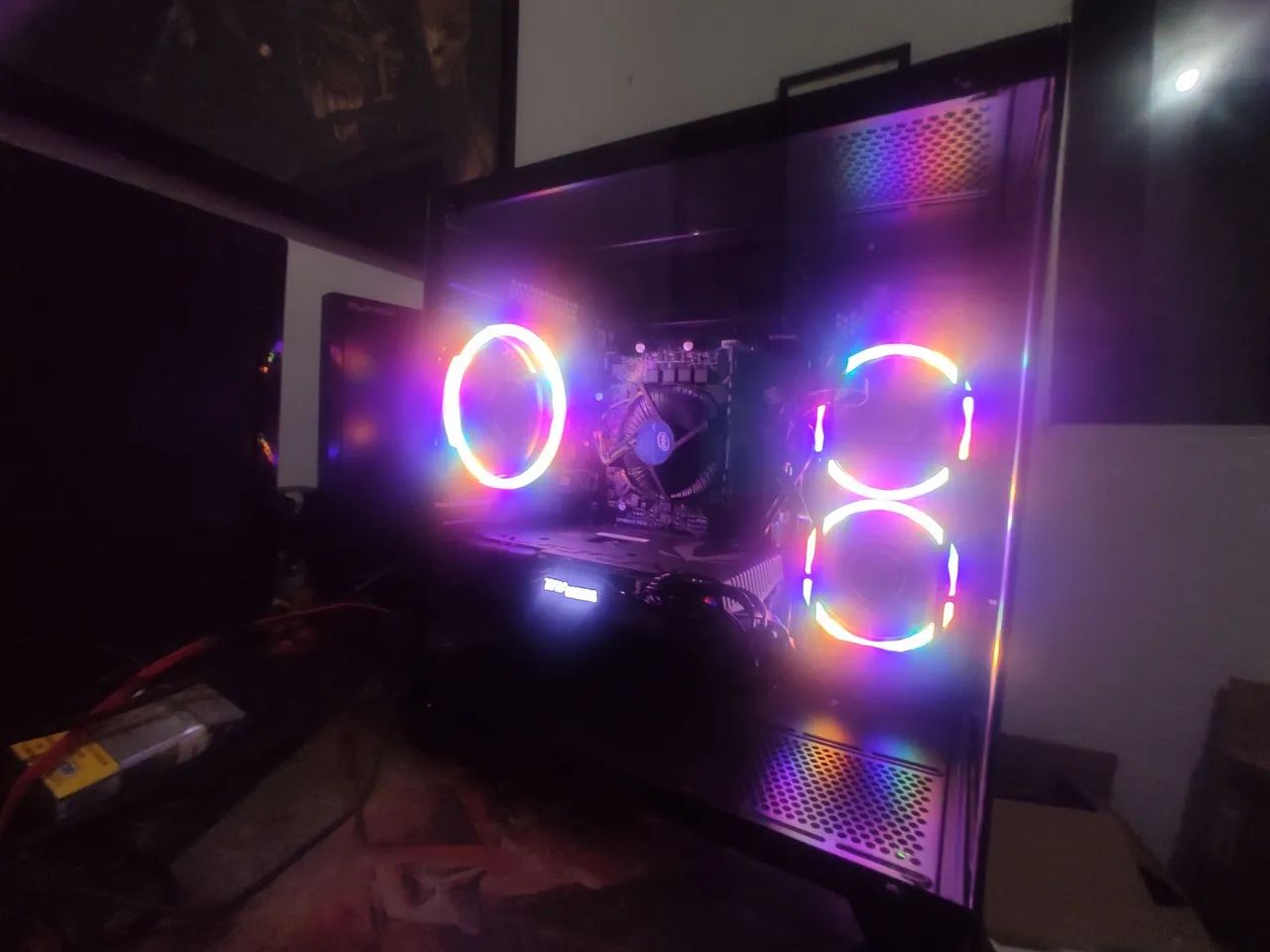 Pc gamer Ryzen 5 5500 + RTX RODA TUDO NO ULTRA  - Foto 6