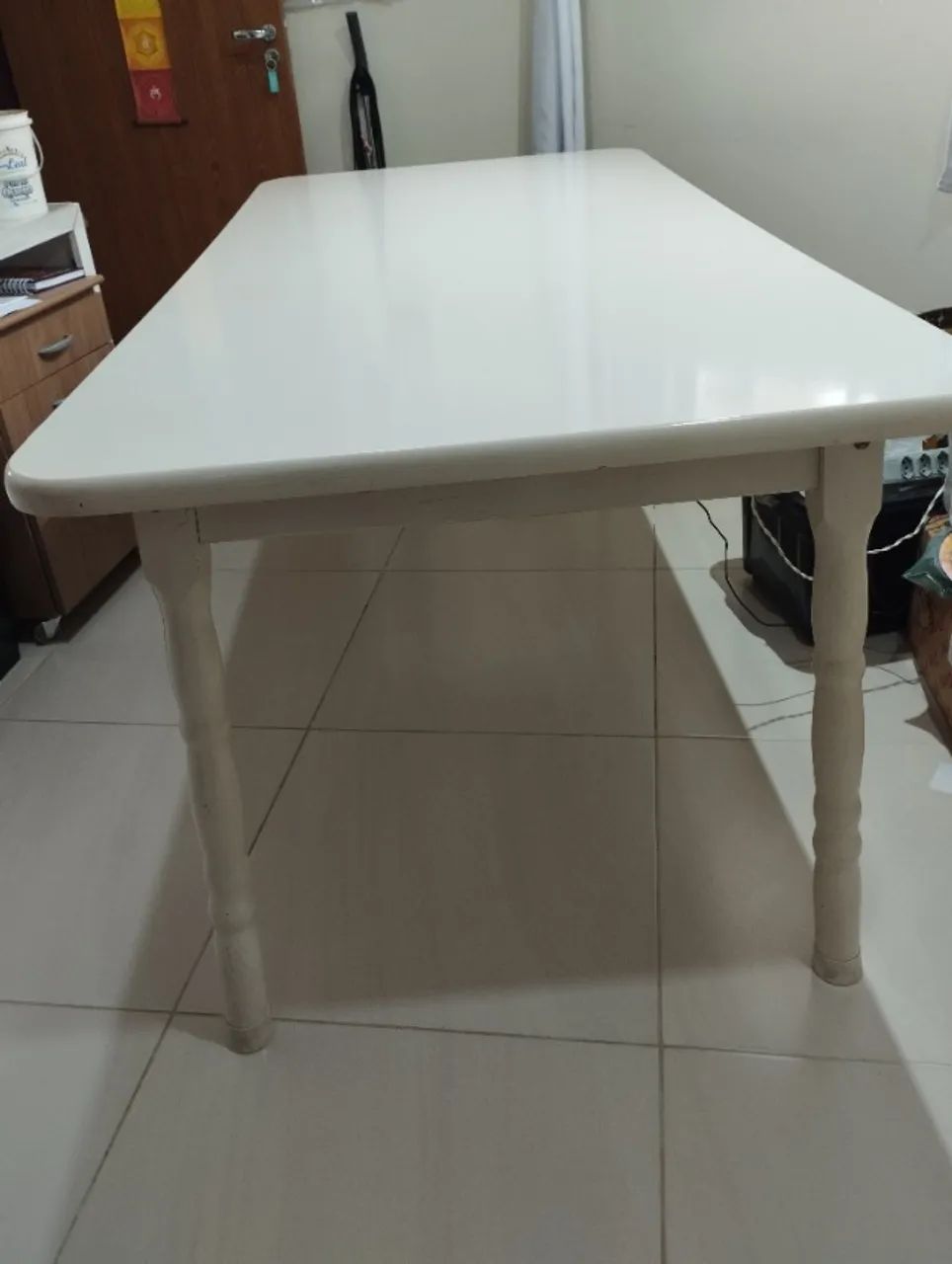 Mesa madeira maciça muito conservada. - Foto 3