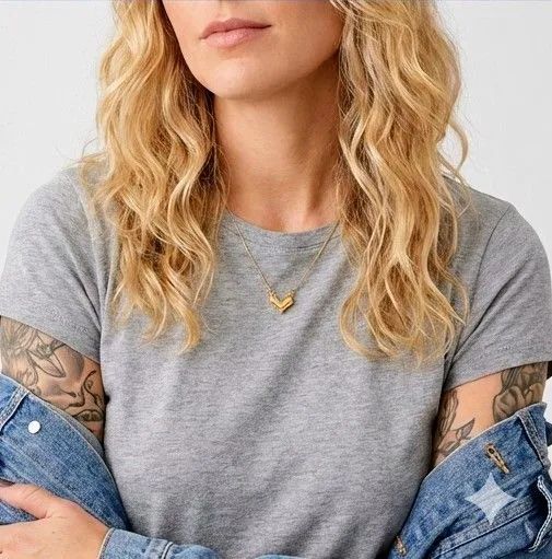 Colar Coração 3D - Foto 3