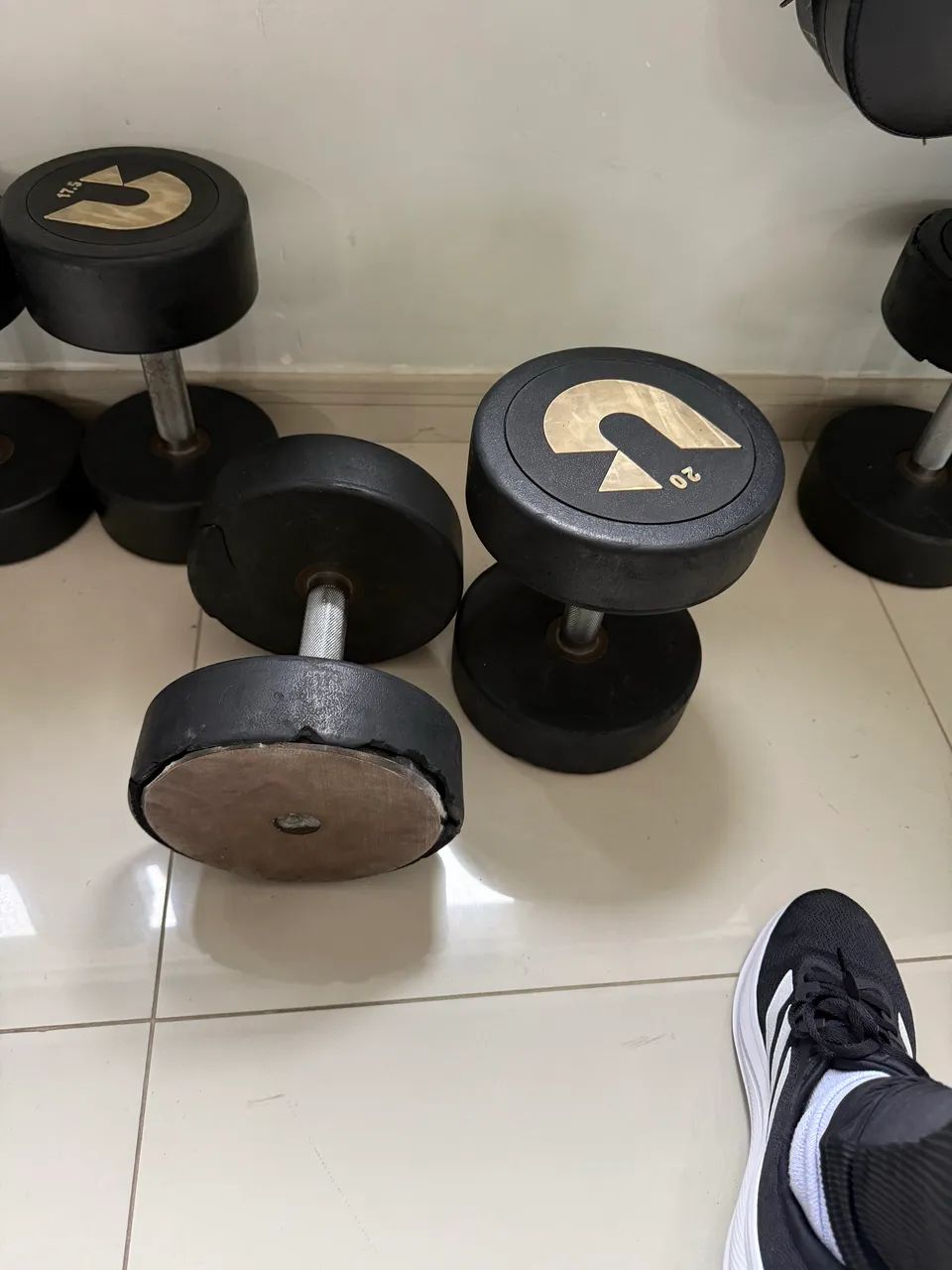 Par de Dumbell 20kg  - Foto 3