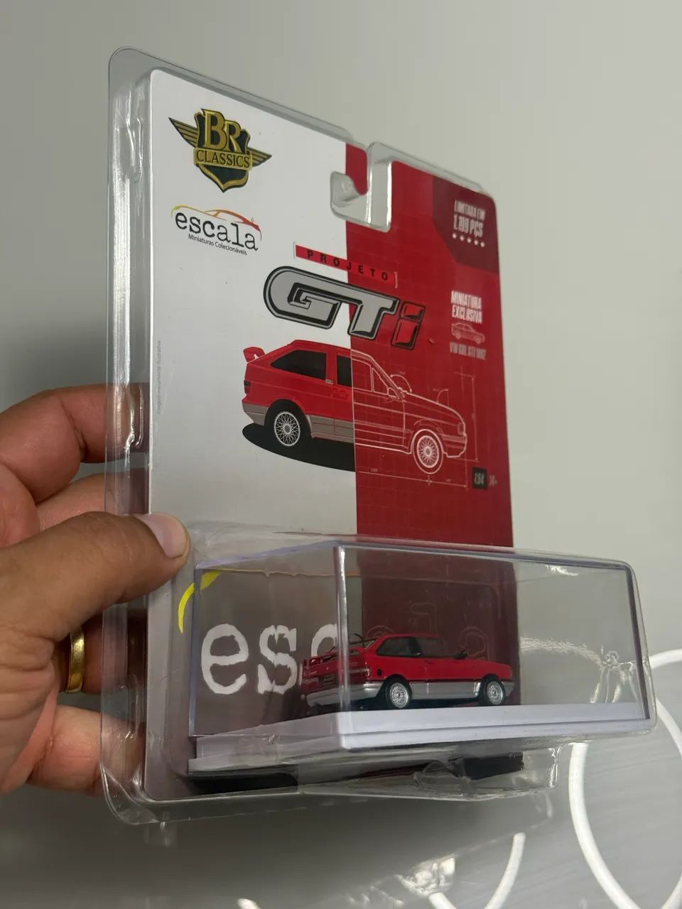 Br Classics Gol GTI Escala Miniaturas - Foto 2