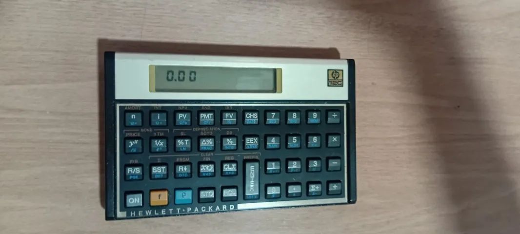 calculadora HP 12C 