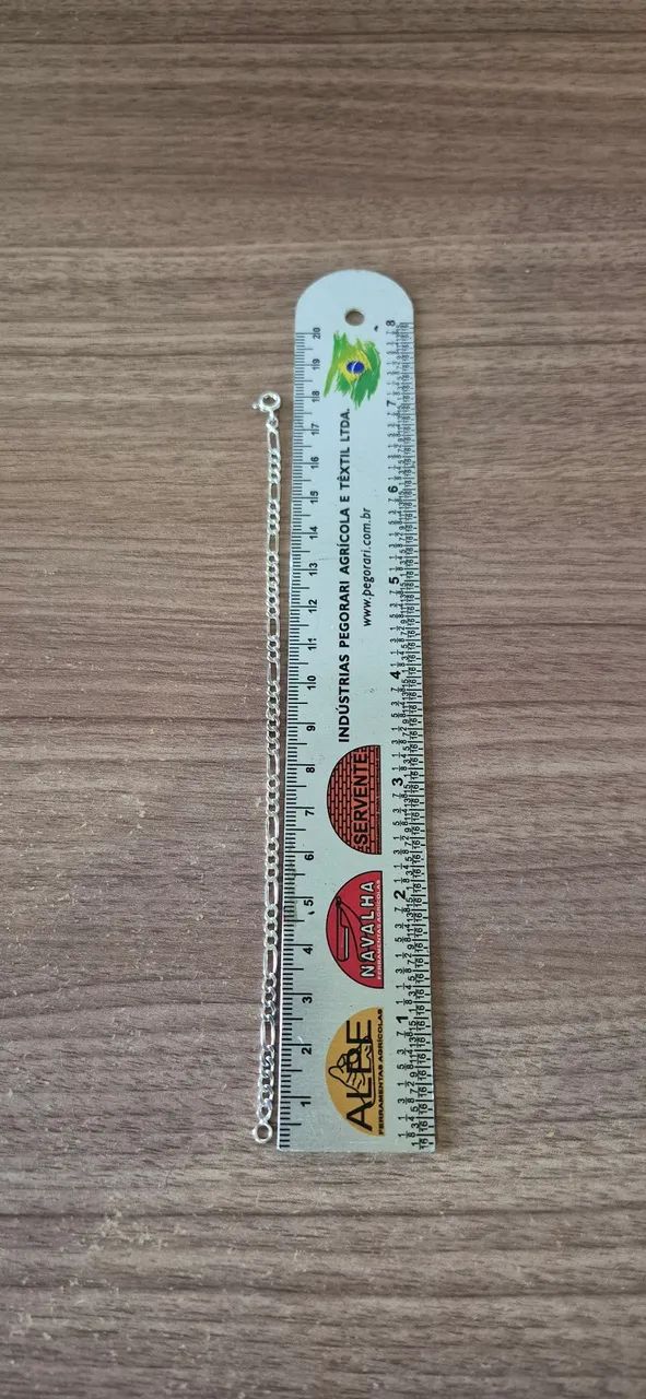 Pulseira prata 925 - Fígaro  - Foto 2