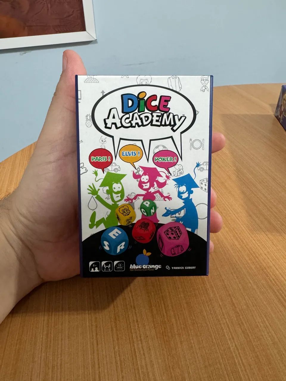 Jogo de Tabuleiro Dice Academy - Blue Orange (Yannick Cobert)