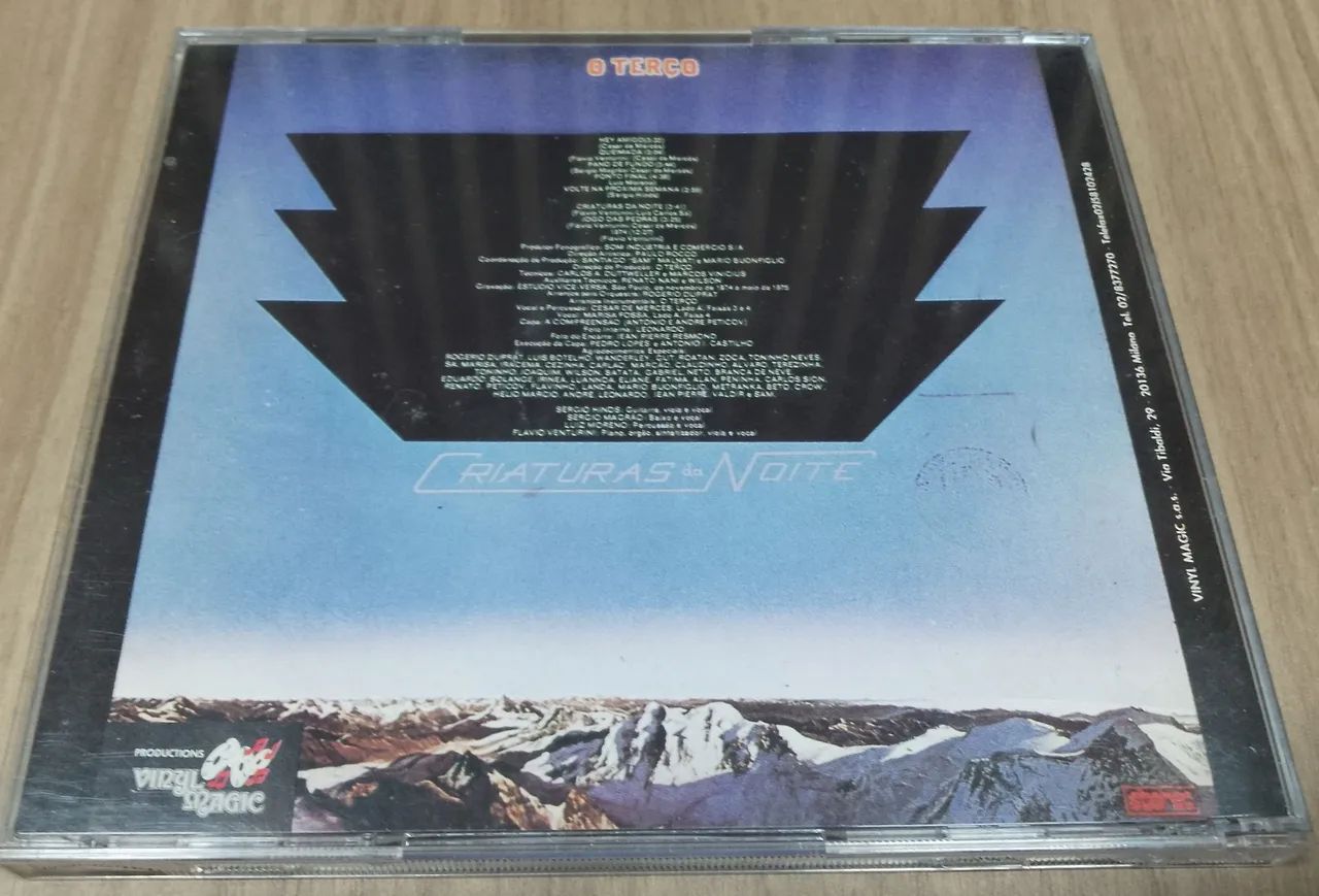 CD O Terço - Criaturas da Noite (Importado) - Foto 4