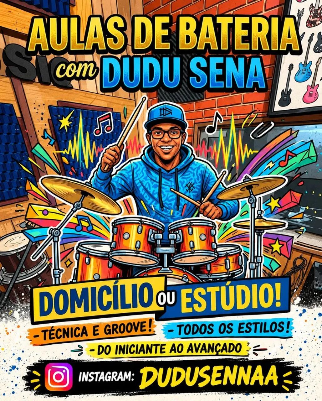 Aula de bateria 