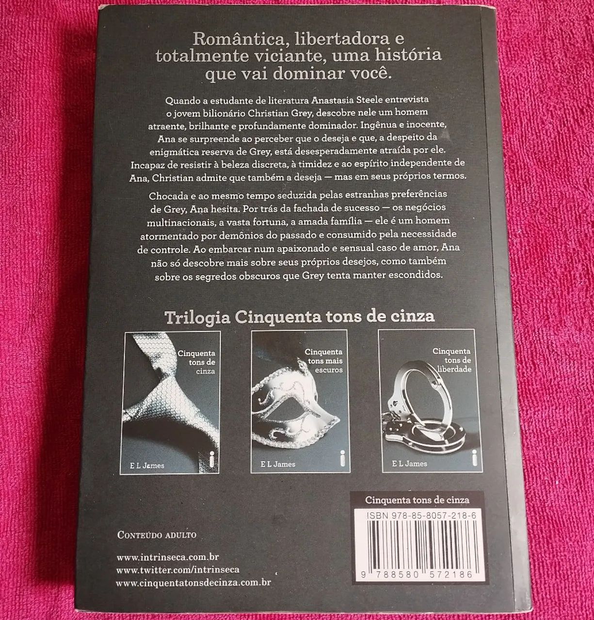 Livro Cinquenta Tons de Cinza  - Foto 2