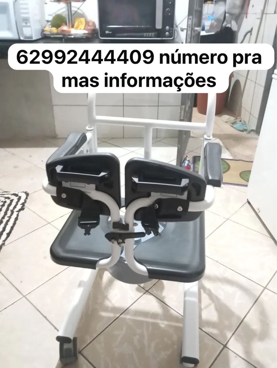 Cadeira de transferência de idoso