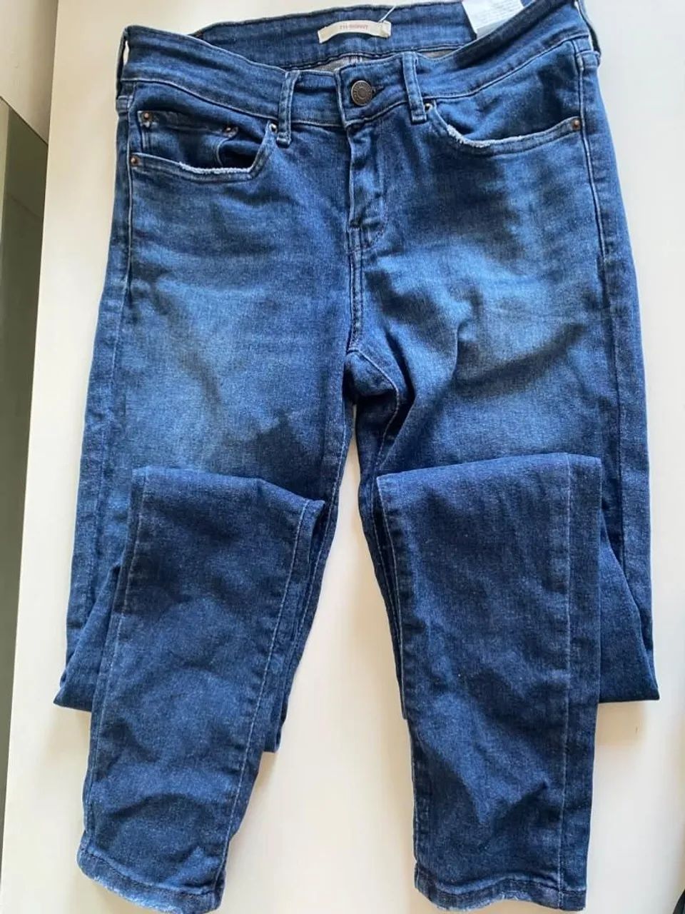 Calça skinny azul escuro  - Foto 2