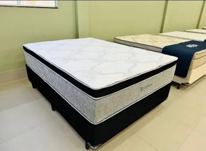 Cama box casal (com molas) 