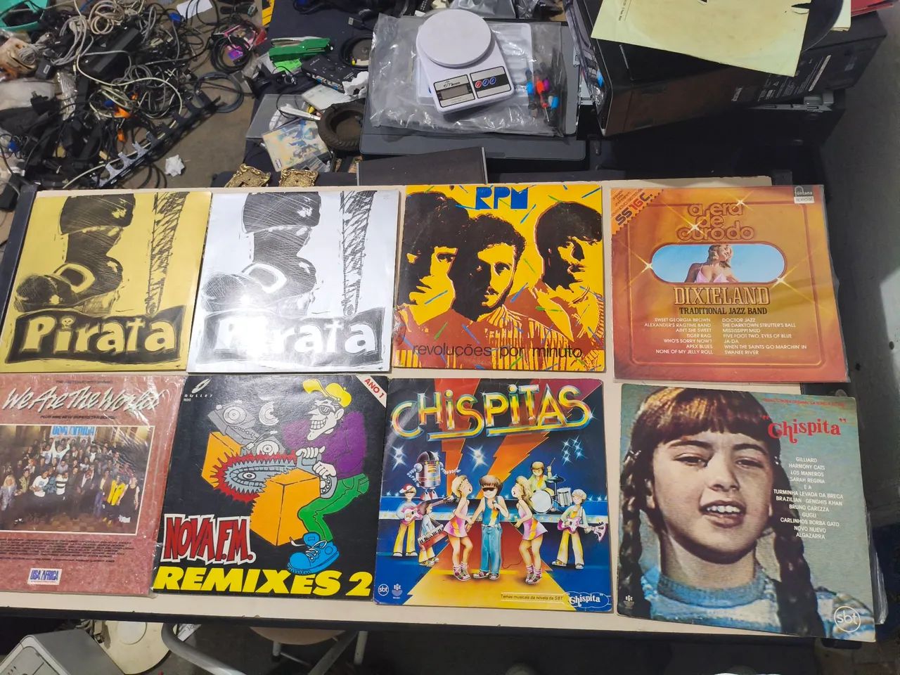Lote Discos de Vinil e Compactos - 57 unidades - SÓ VENDO O LOTE