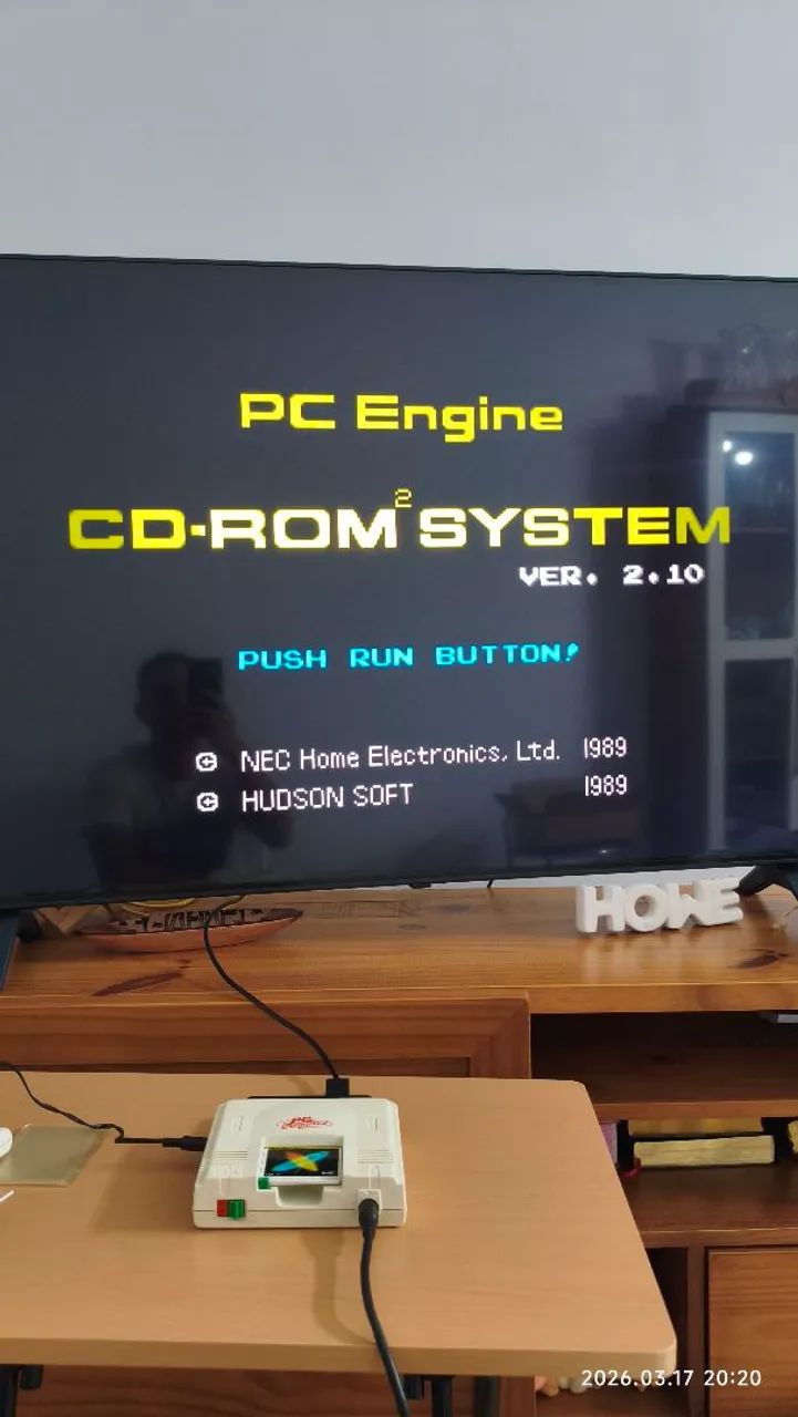 System Card 2.1 CD-ROM 2 para PC Engine  - Foto 3