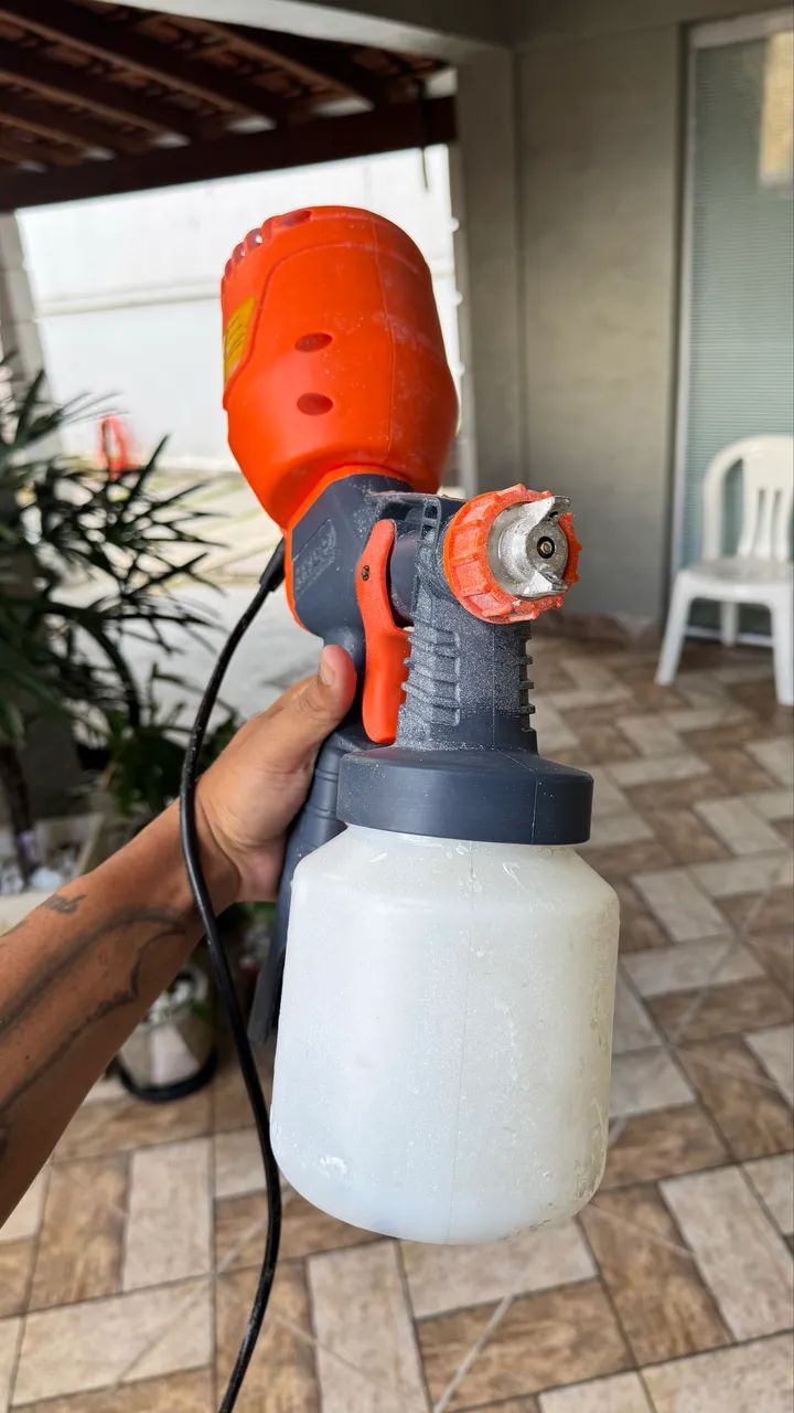 Pistola elétrica pintura