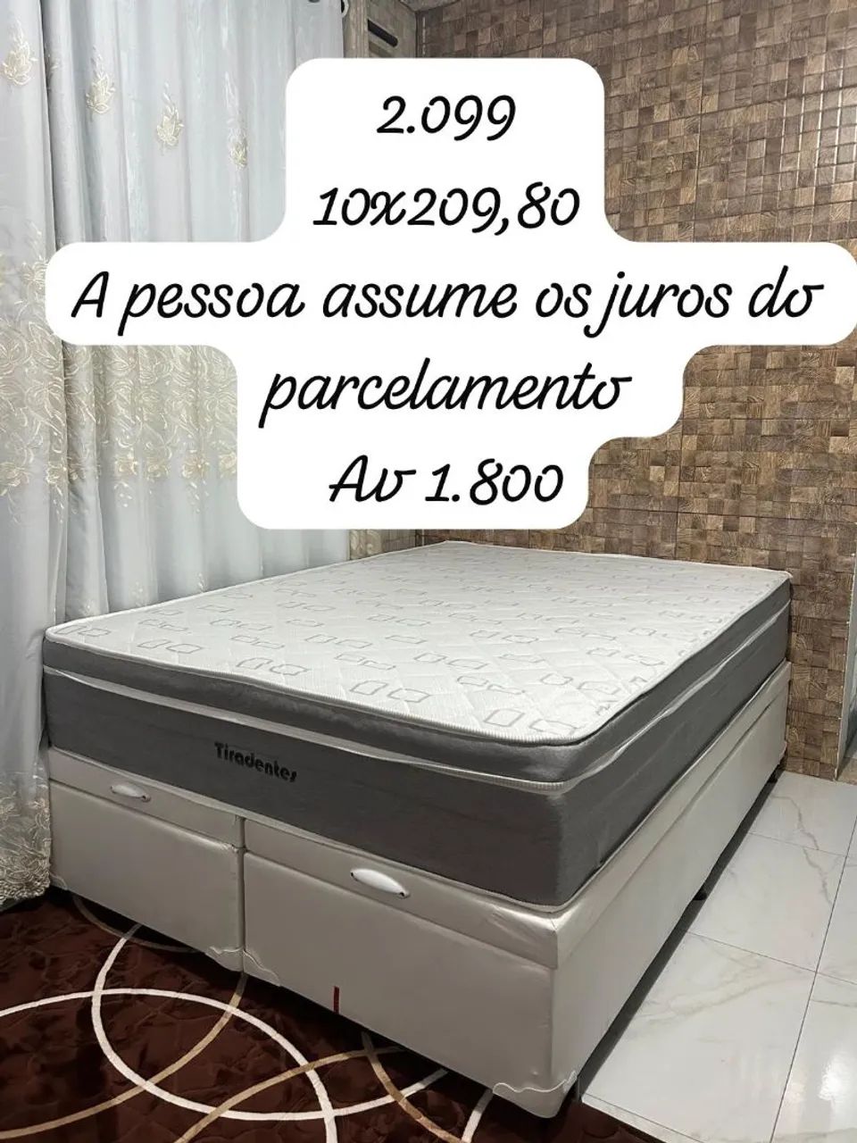 Vendo colchão e cama box . - Foto 3