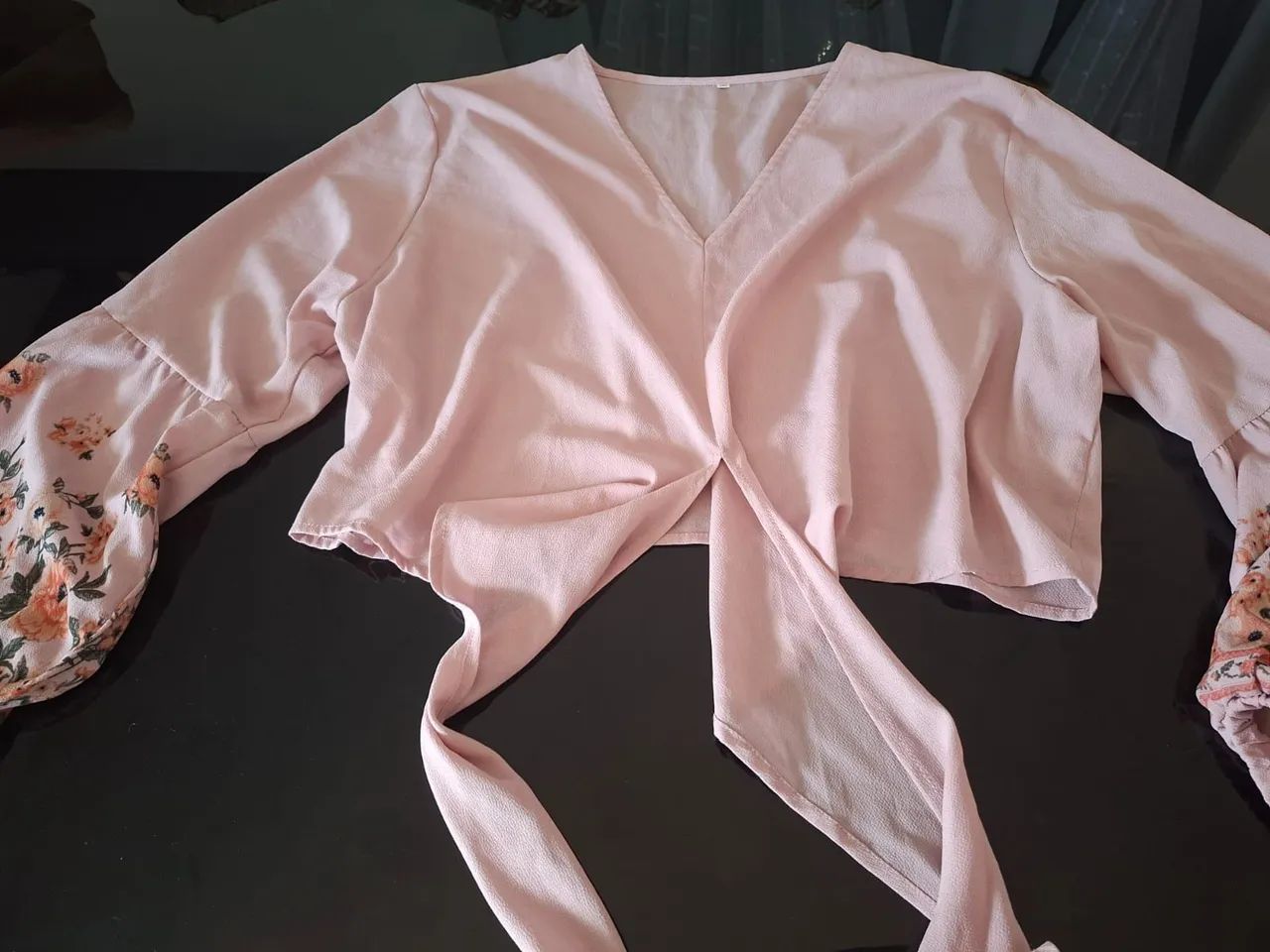 Blusa shein G rosê - Foto 4