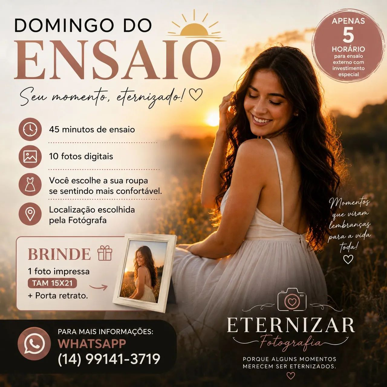 ENSAIO FOTOGRÁFICO EXTERNO