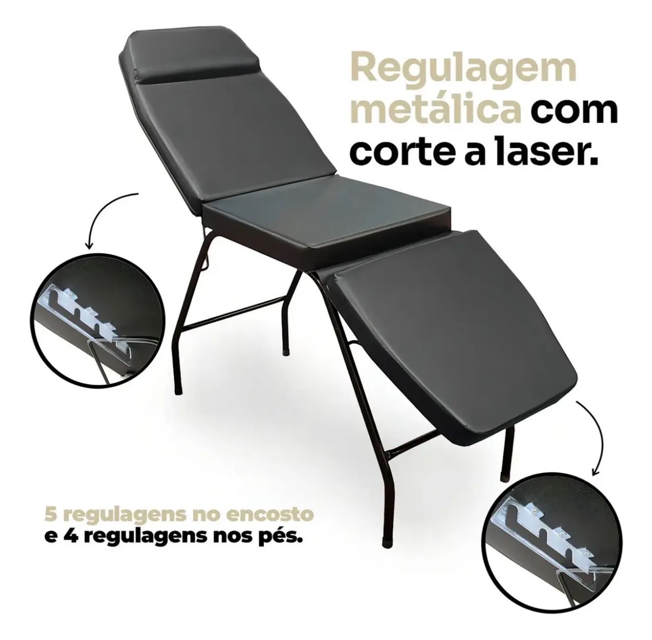 Maca reclinável for-ty 3 posições  - Foto 3