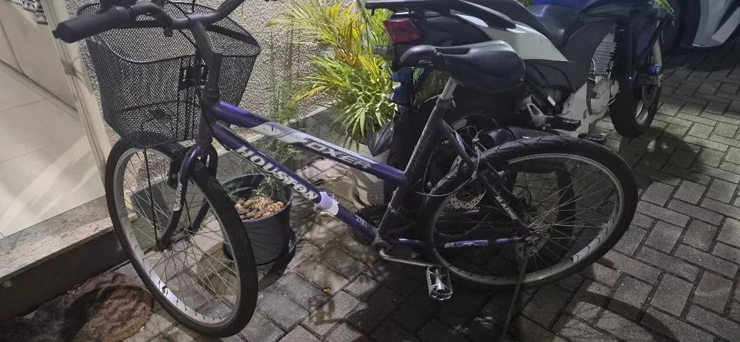 Bicicleta com marcha