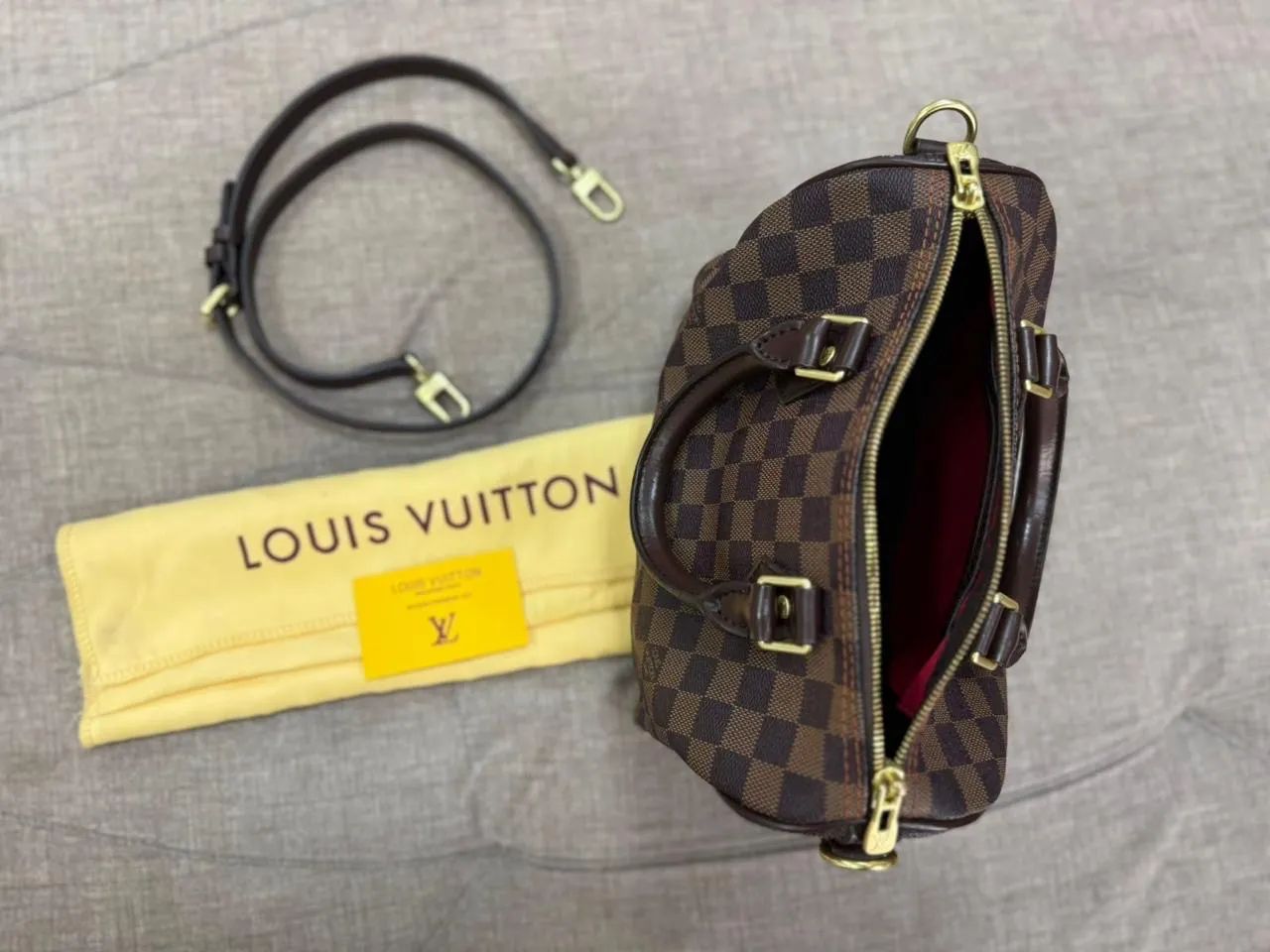 bolsa louis vuitton speedy ebene 25 - Foto 4