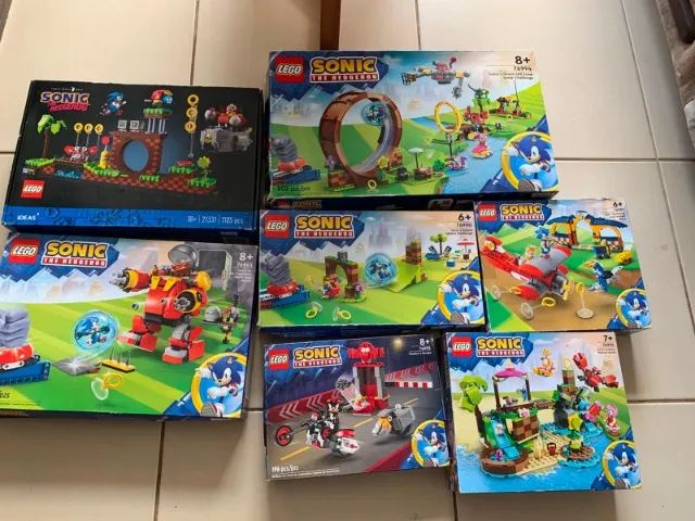 Lego Sonic - sets diversos