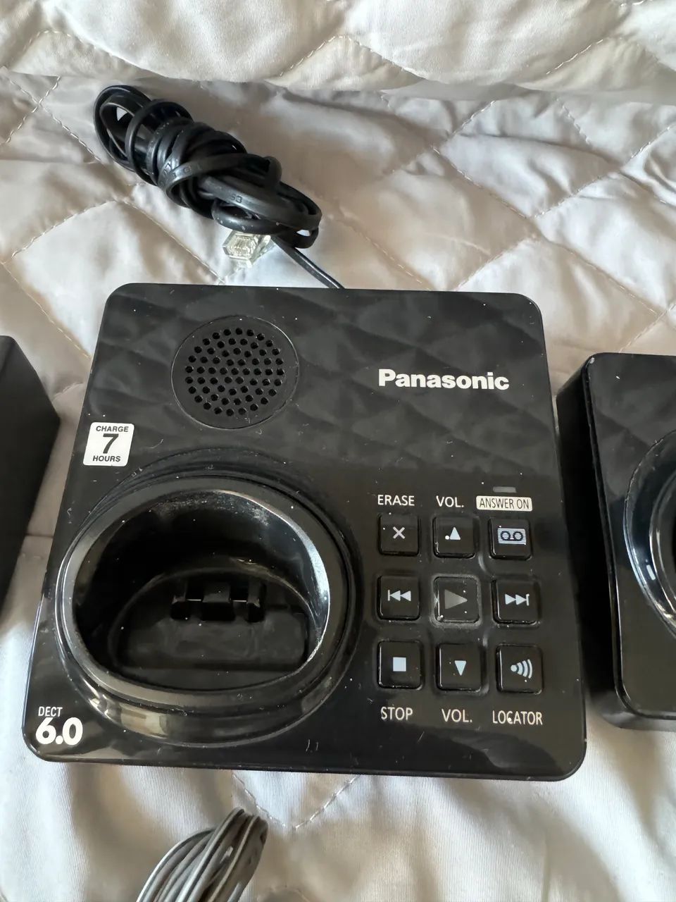 Telefone sem fio com aparelho adicional (extensão)  - Foto 4