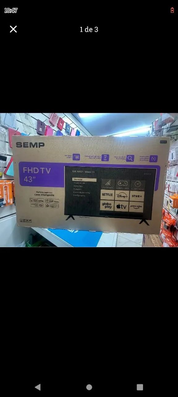 Smart TV 43 polegadas Semp - Foto 4