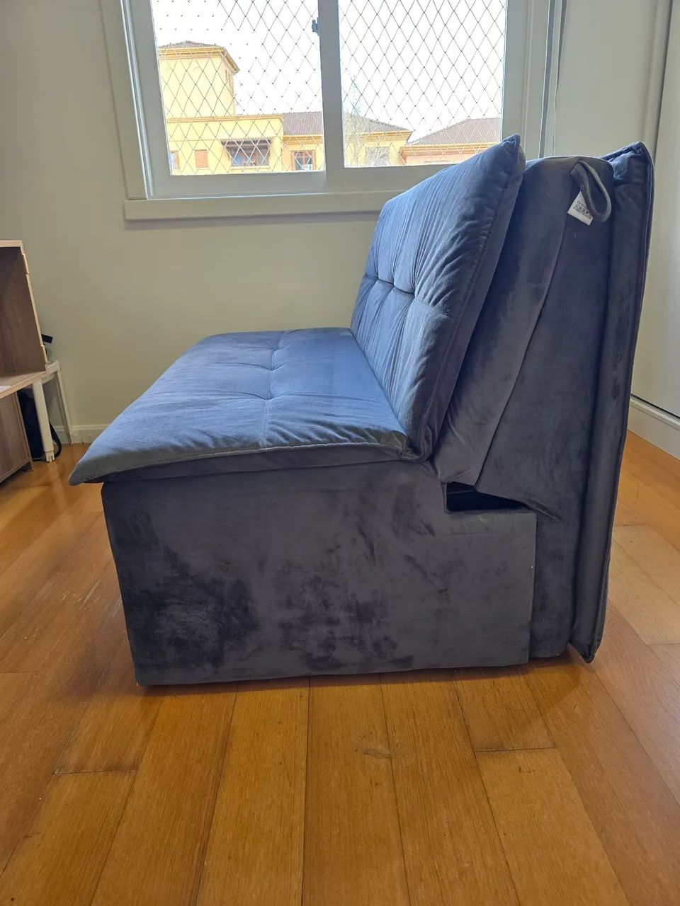 Sofá Cama Slim Cinza - Foto 3