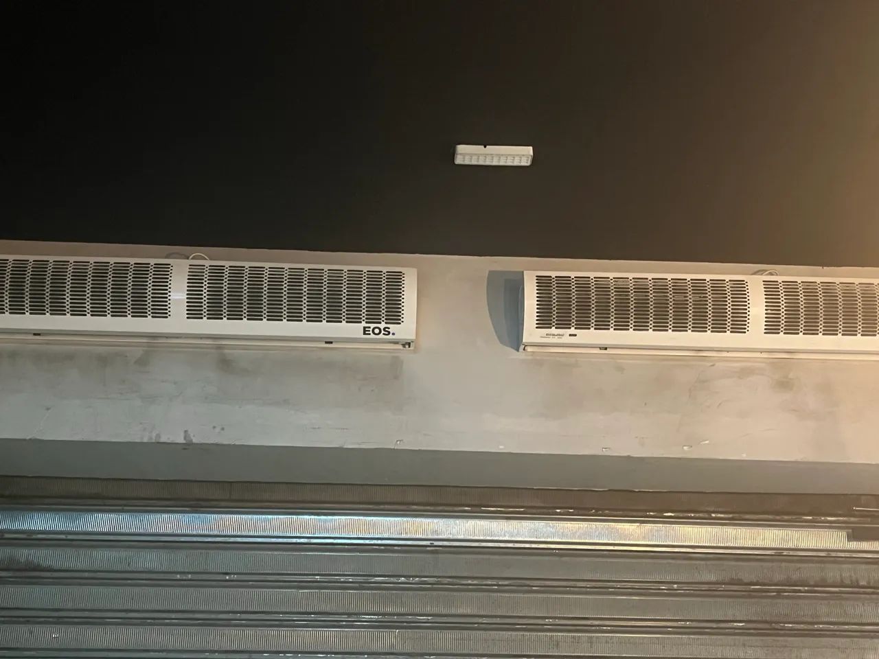 2 cortinas de ar 120cm cada 