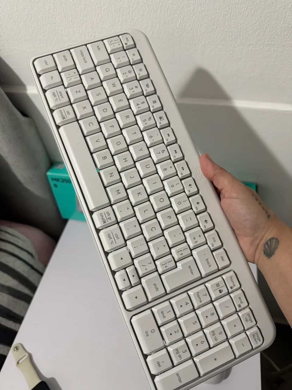 Teclado e Mouse Logitech MK250 sem fio  - Foto 2