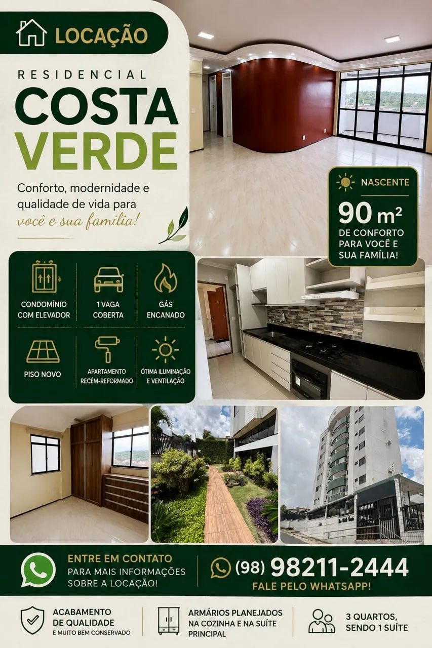 Apartamento para Aluguel/ cohafuma