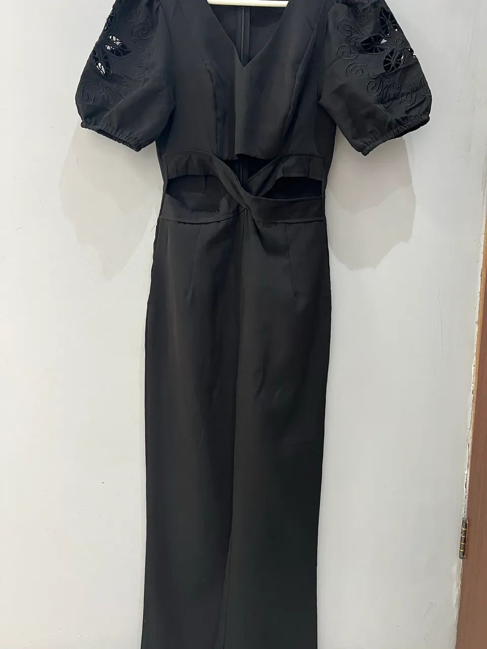 Macacão Preto, Tamanho 38(M)  50,00  - Foto 4