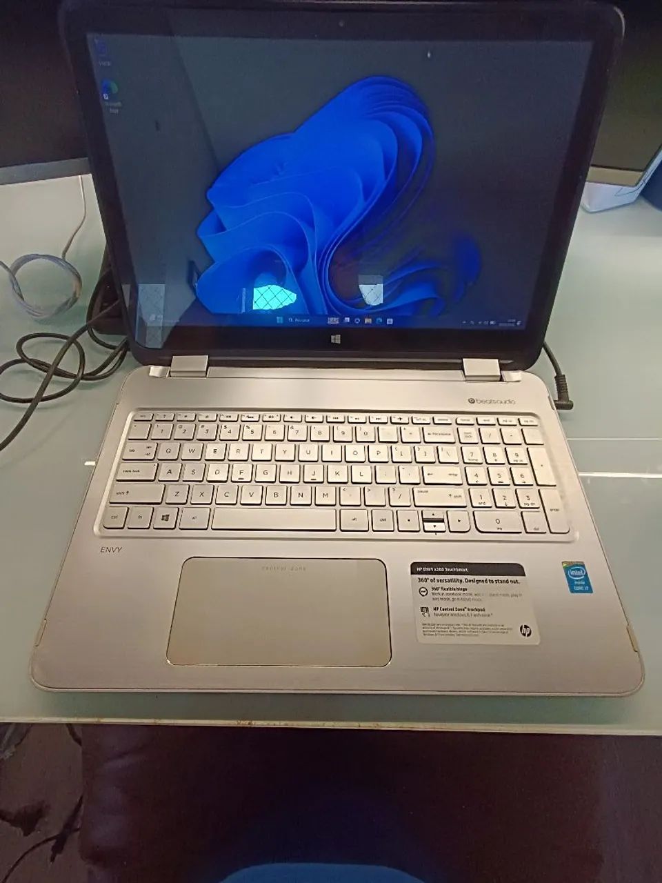HP Envy X360 Convertible (vira tablet) 15 polegadas I7 8Gb