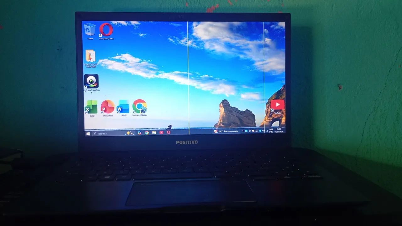 Notebook positivo e impressora  - Foto 2
