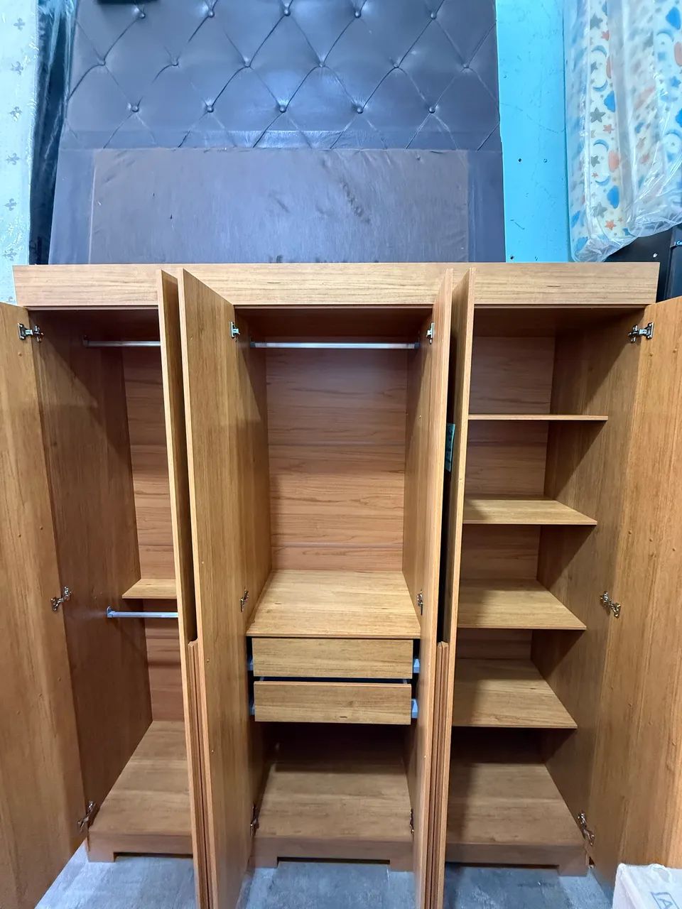 Guarda roupa novo entrego e monto  - Foto 2