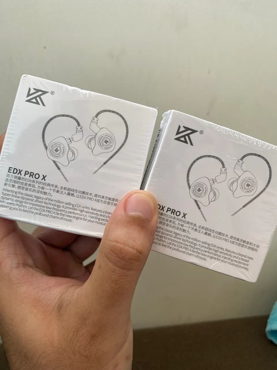 Fone KZ EDX Pro X - Microfone - Foto 2