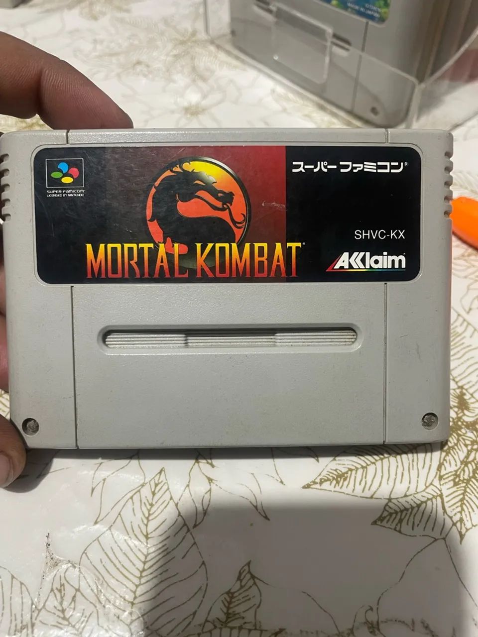 Moral kombat original Snes famicom 